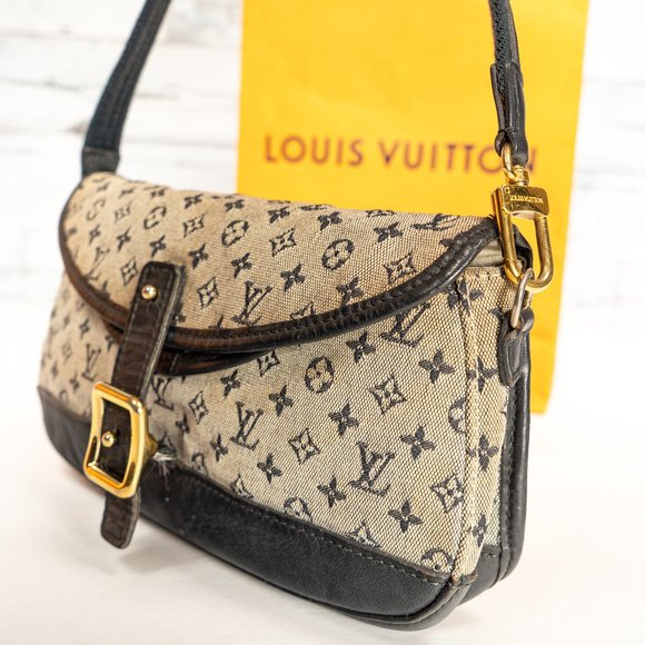 Louis Vuitton Handbags - LOUIS VUITTON Mini Lin Marjorie Canvas Shoulder Bag Pochette